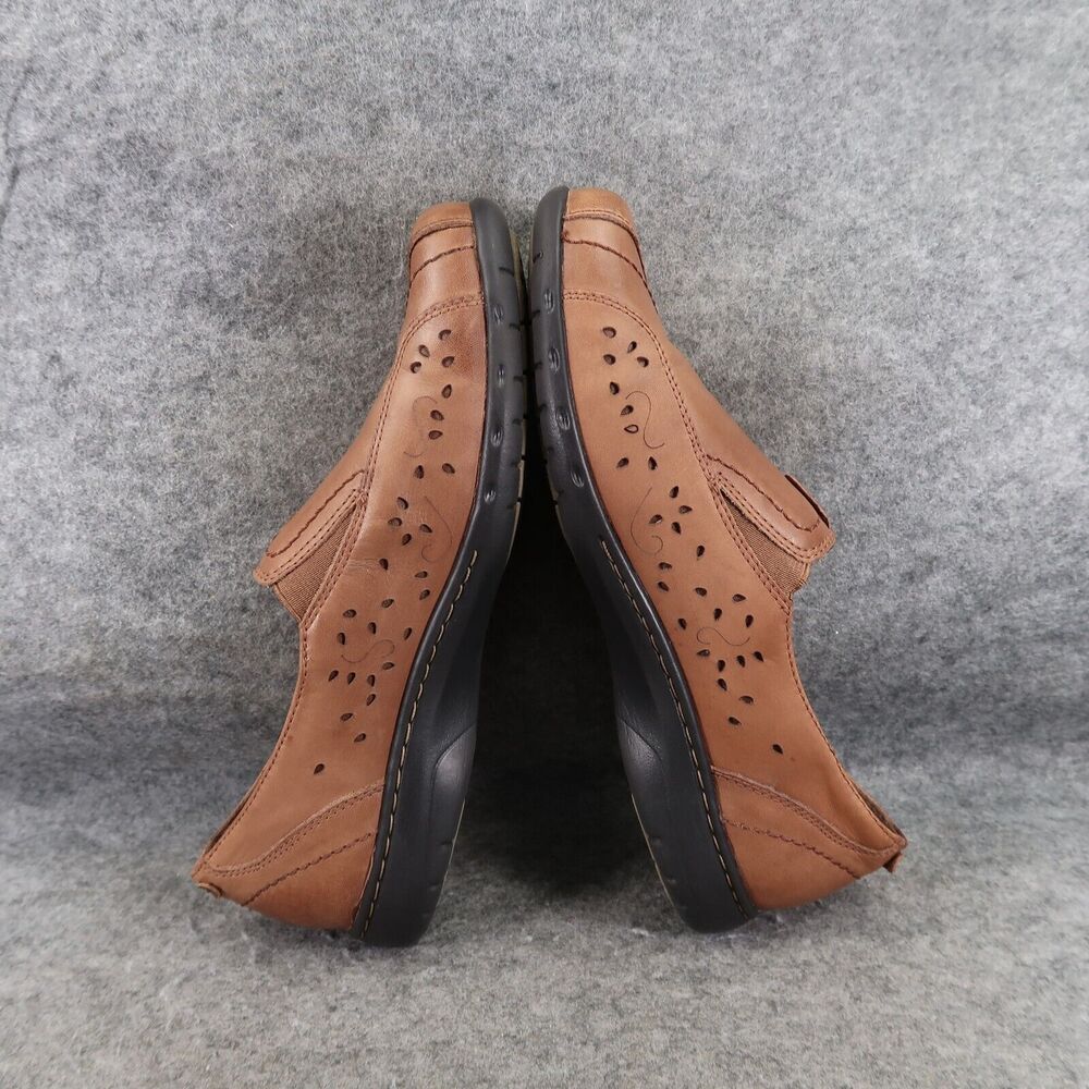 Rockport Shoes Womens 8.5 Daisey Slip On Comfort Leather Artisan Walking Classic - Picture 8 of 13